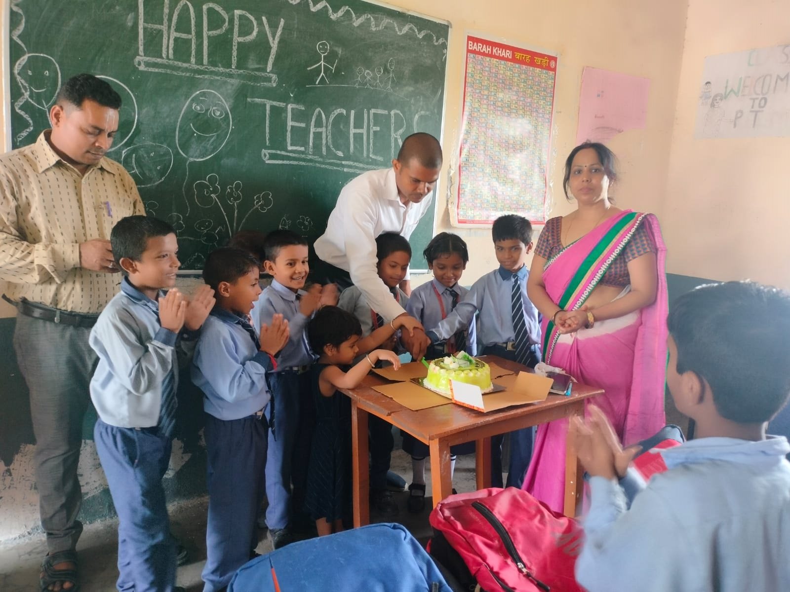 Celebration in Teachers day
